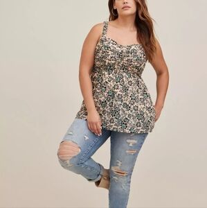 Torrid Floral Print Top